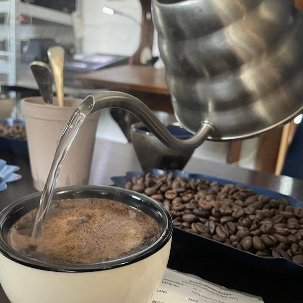 Workshop in der Kaffeerösterei