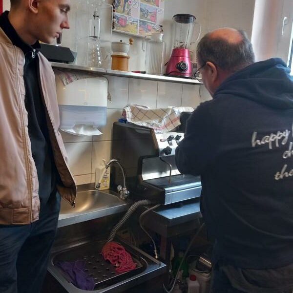 Workshop in der Kaffeerösterei